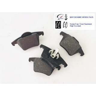 2743300 30793093 D980 Set Rear NAO Ceramic Brake Pads For Volvo XC90 2003-2014 316MM 328MM 336MM ผ้าเบรค