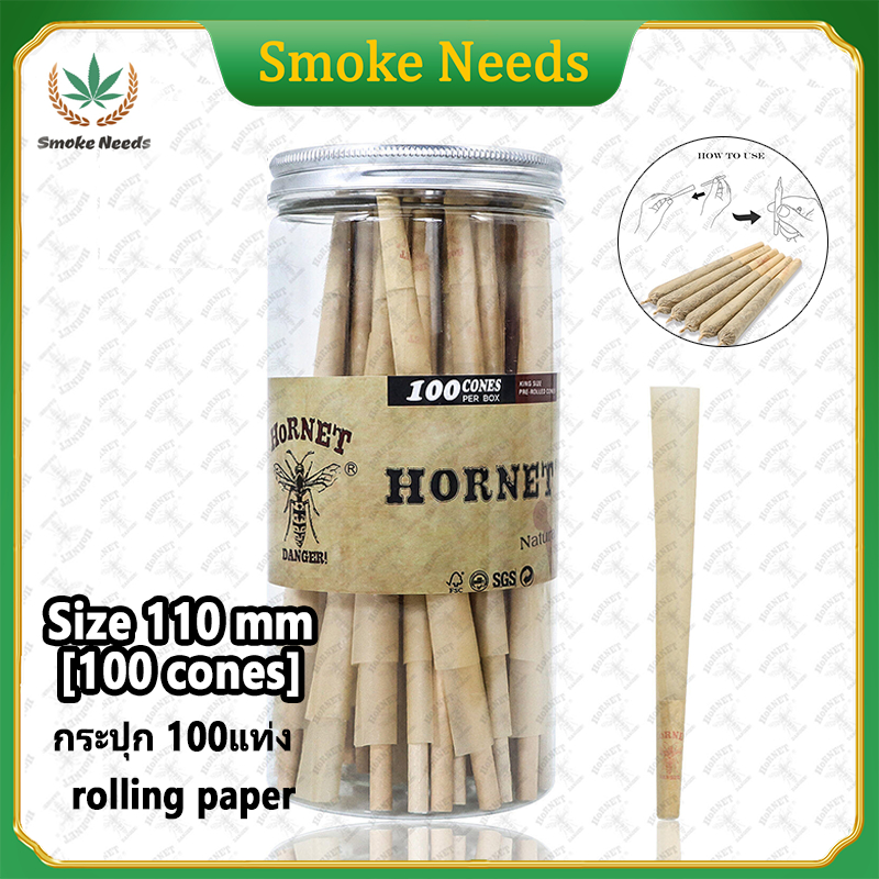 กระดาษโรลพันสำเร็จ-rolling-paper-size-110-mm-กระดาษมวนธรรมชาติ-กระดาษโรลพร้อมใช้งาน-กระปุก-100แท่ง-กระดาษโรล