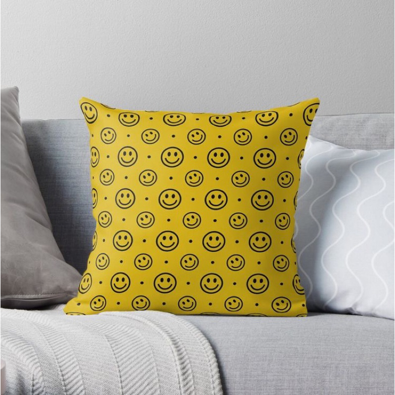 Smiley Pillow (mini face) Shopee Thailand