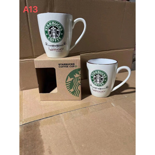 🔥พร้อมส่ง🔥 STARBUCK แก้วกาแฟ แก้วกาแฟสตาร์บัค เซรามิค