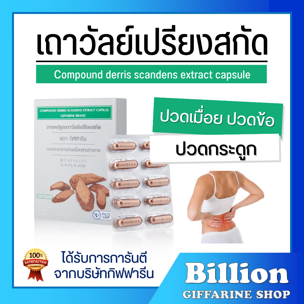 ส่งฟรี-เถาวัลย์เปรียงสกัด-ตรา-กิฟฟารีน-ยาแผนโบราณ-ยาสามัญประจำบ้าน-บรรเทาอาการปวดเมื่อย-ปวดหลัง