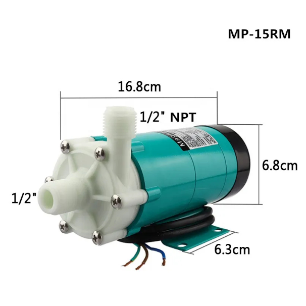 MP15RM Drive Wort Pump (ปั๊มแม่เหล็ก Food Grade) Shopee