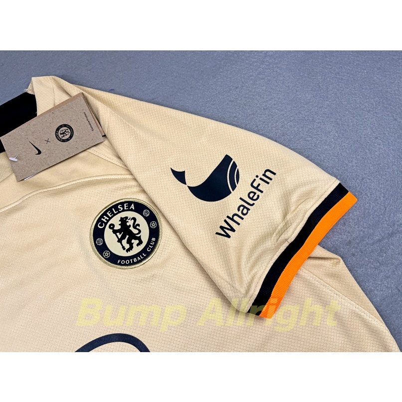 เสื้อฟุตบอล-เชลซี-เทิร์ด-chelsea-2022-สีทอง-สุดเท่ห์