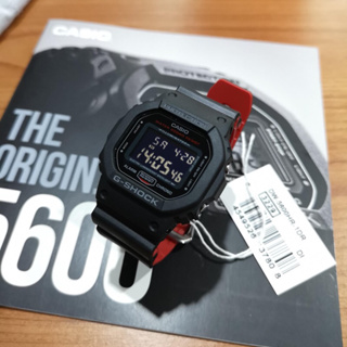 [ผ่อนเดือนละ349]🎁CASIO G-SHOCK DW-5600HR-1 ของแท้ 100% พร้อมส่ง ประกัน 1 ปี