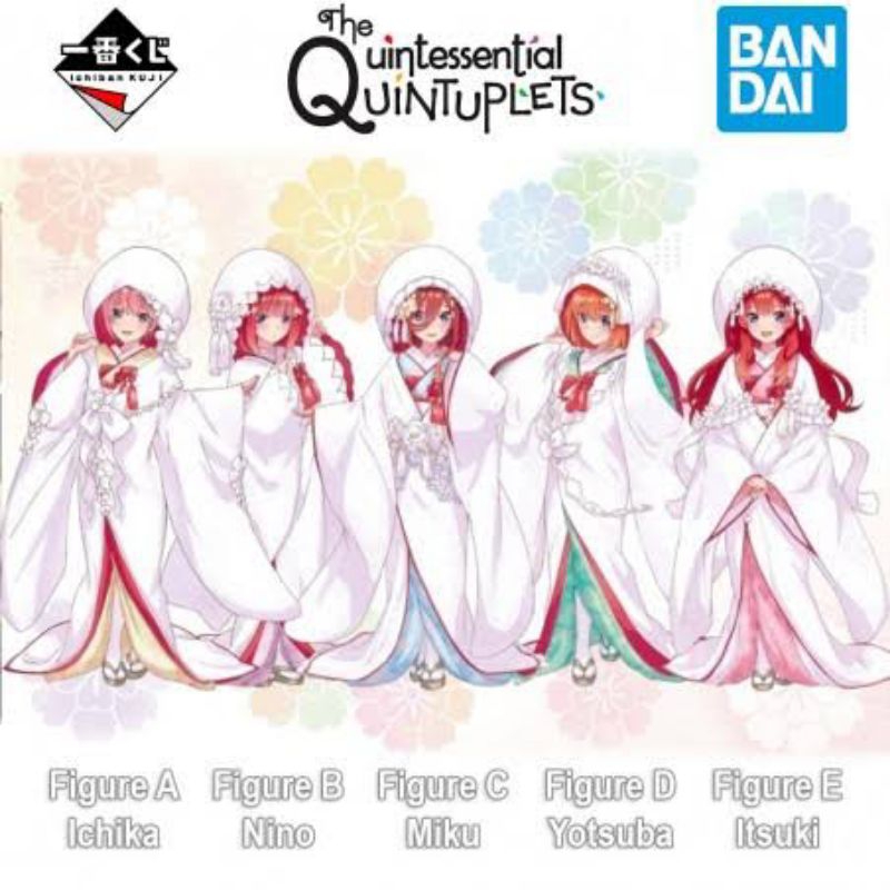 ichiban-kuji-the-quintessential-quintuplets-blessed-departure-รางวัล-a-e-d