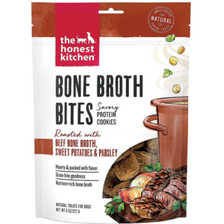 ขนมสุนัข The Honest Kitchen Bone Broth Bites รส Beef Bone Broth, Sweet Potatoes &amp; Parsley ขนาด 227 g