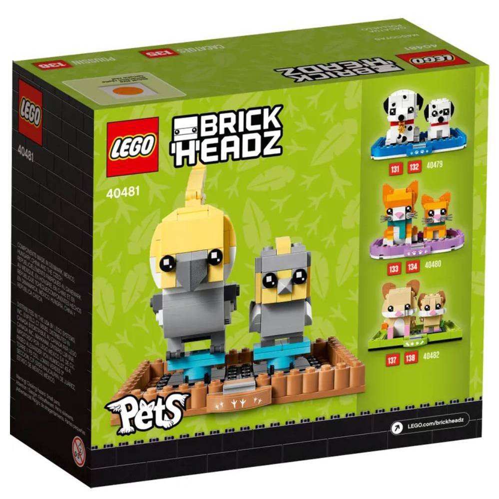 lego-brickheadz-40481-cockatiel-เลโก้ของใหม่-ของแท้-พร้อมส่ง