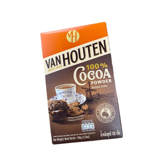 Van Houten Coaoa Powder ผงโกโก้ แวนฮูเต็น 100 กรัม