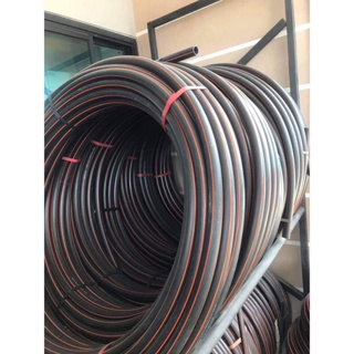 ท่อ HDPE ดำแดง ขนาด 32mm ความยาว 50เมตร