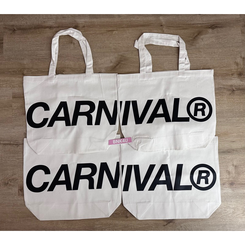 ของแท้-กระเป๋าผ้า-carnival-bag-รุ่นพิเศษ-ไม่มีขาย-เฉพาะซื้อสินค้าหน้าร้านครบจำนวนเท่านั้น-ของใหม่-พร้อมส่ง