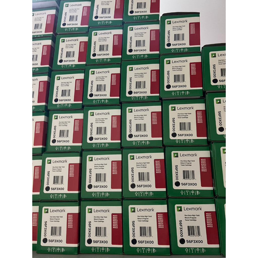 Lexmark 56F1X00 Toner Cartridge Black 1pcs