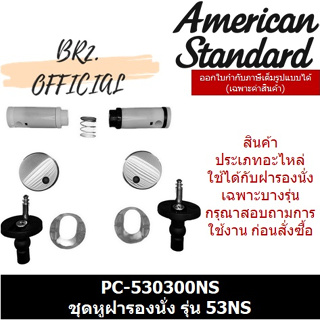 (01.06) AMERICAN STANDARD = PC-530300NS ชุดหูฝารองนั่ง รุ่น 53NS
