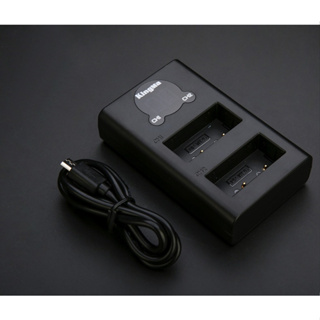 แท่นชาร์จยี่ห้อ Kingma รางคู่ แบบ USB สำหรับแบต FujiFlim NP-W126 NP-W126s มือ 1