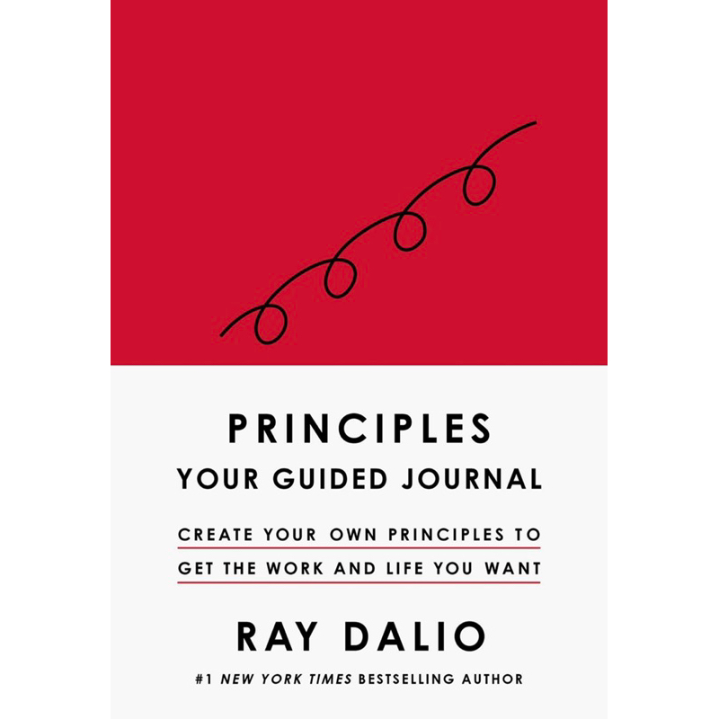 หนังสือภาษาอังกฤษ-principles-your-guided-journal-create-your-own-principles-to-get-the-work-and-life-you-want-hardcover