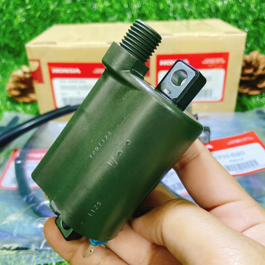 คอยล์รถถังพร้อมสายคอยล์ คอยไฟแท้สำหรับ Honda Wave รูปที่ 2