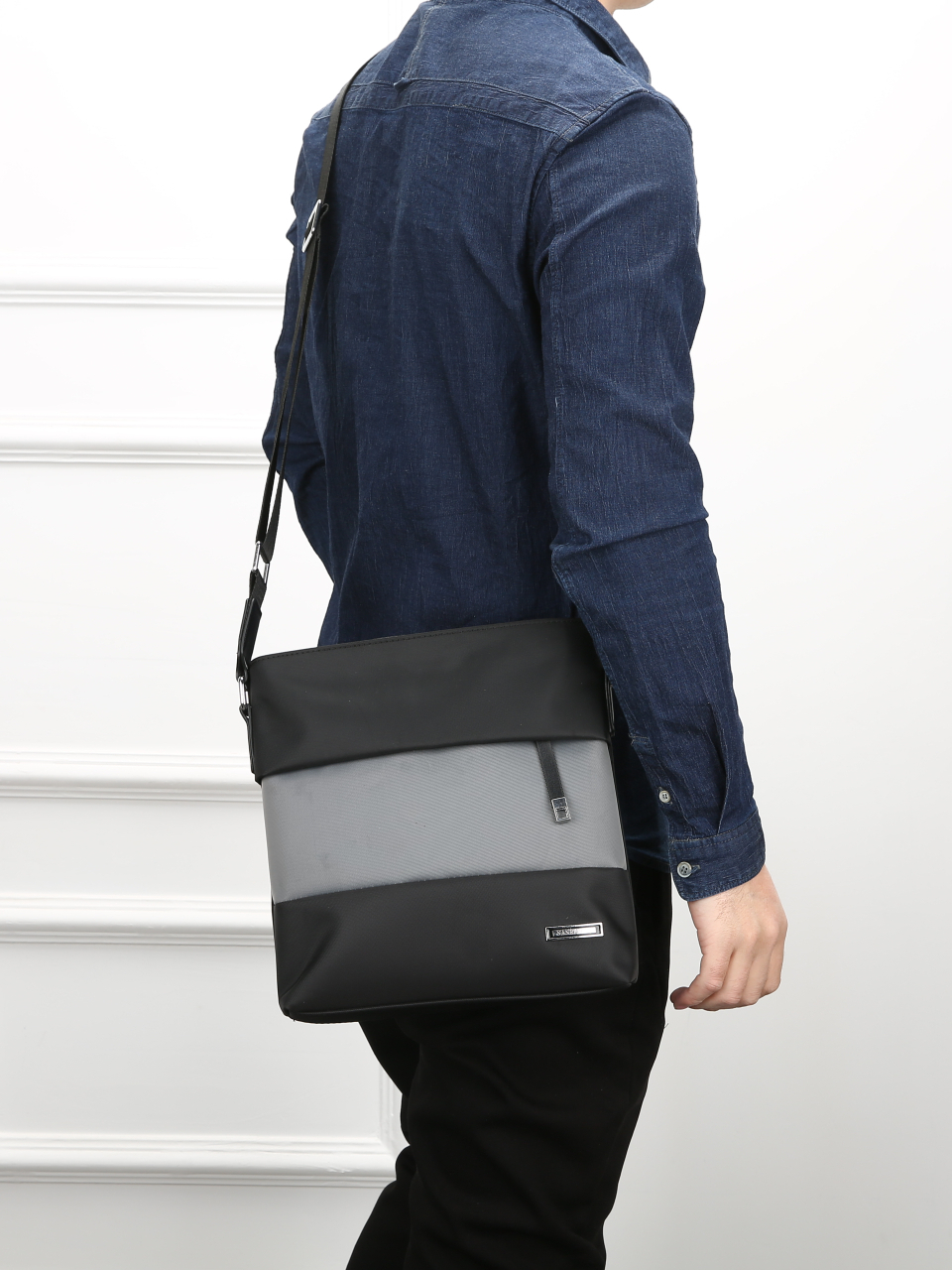 กระเป๋าสะพายไหล่แบบใหม่สำหรับผู้ชาย-oxford-ผ้าคุณภาพดีกระเป๋าสะพายคู่แบบสบาย-ๆ-กระเป๋าแฟชั่นสำหรับผู้ชาย-cod
