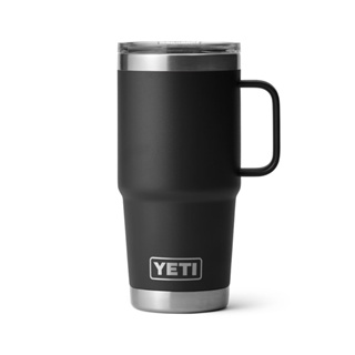 YETI แก้วเก็บความเย็น รุ่น RAMBLER 20 OZ TRAVEL MUG BLACK