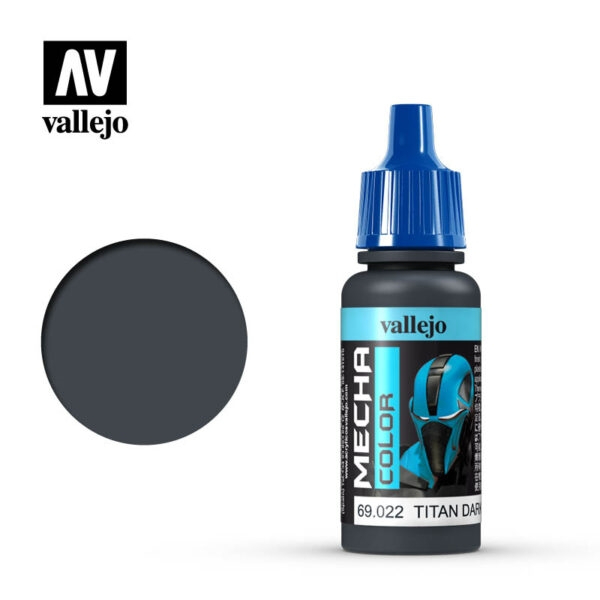 Vallejo Mecha Color Farbe – Dark Blue, 17 Ml | Für Modellbau & Airbrush