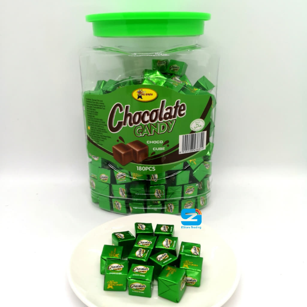 Candy Cube Chocolate ลูกอมอัดเม็ดรสช็อกโกแลต ขนาด 180 ลูก | Shopee Thailand