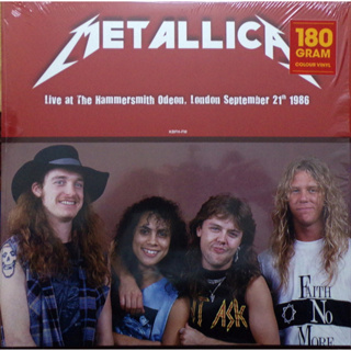 แผ่นเสียง LP Metallica – Live At The Hammersmith Odeon, London September 21th 1986 แผ่นซีล ใหม่