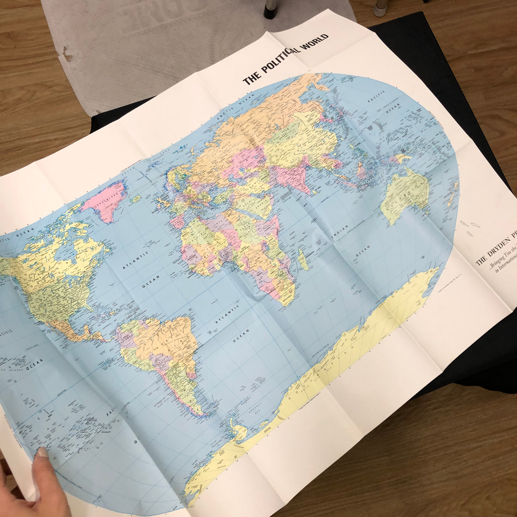แผนที่โลก-the-dryden-press