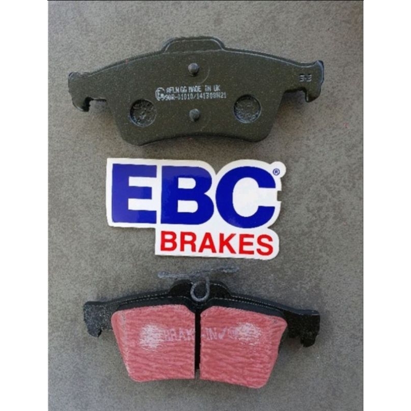 ผ้าเบรค-ebc-brakes-ผ้าหน้า-หลัง-ford-focus-mk2-mk3-mazda3-2-0-รุ่น-bl-bk