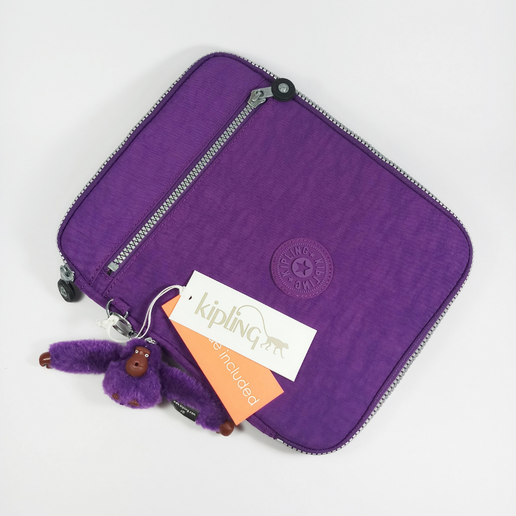 kipling-กระเป๋าใส่-i-pad-สี-bright-purple-ของใหม่-ของแท้100