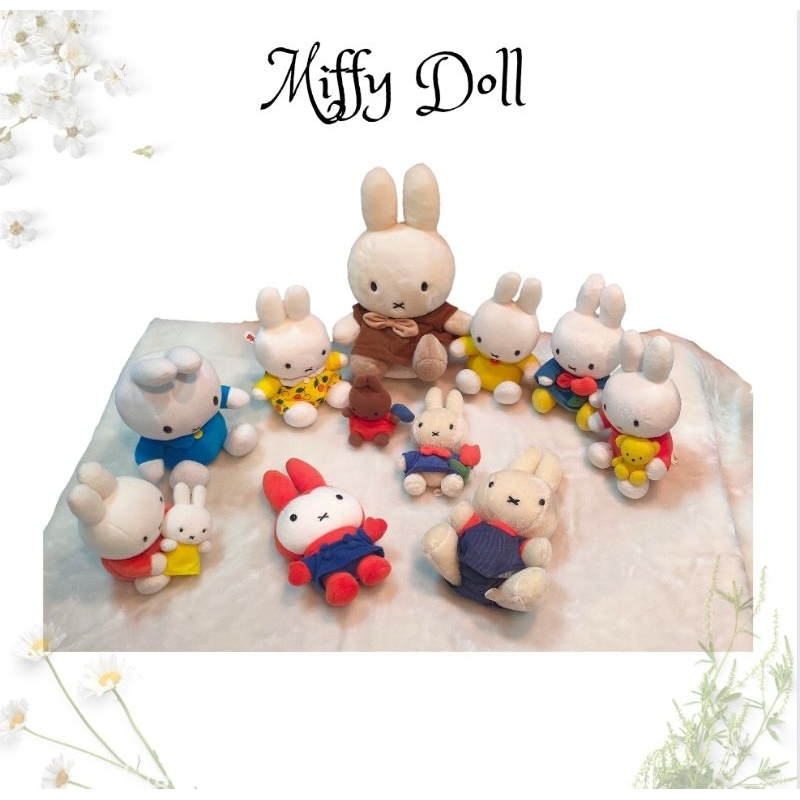 ตุ๊กตา-miffy-แท้-มือสอง-สภาพดี