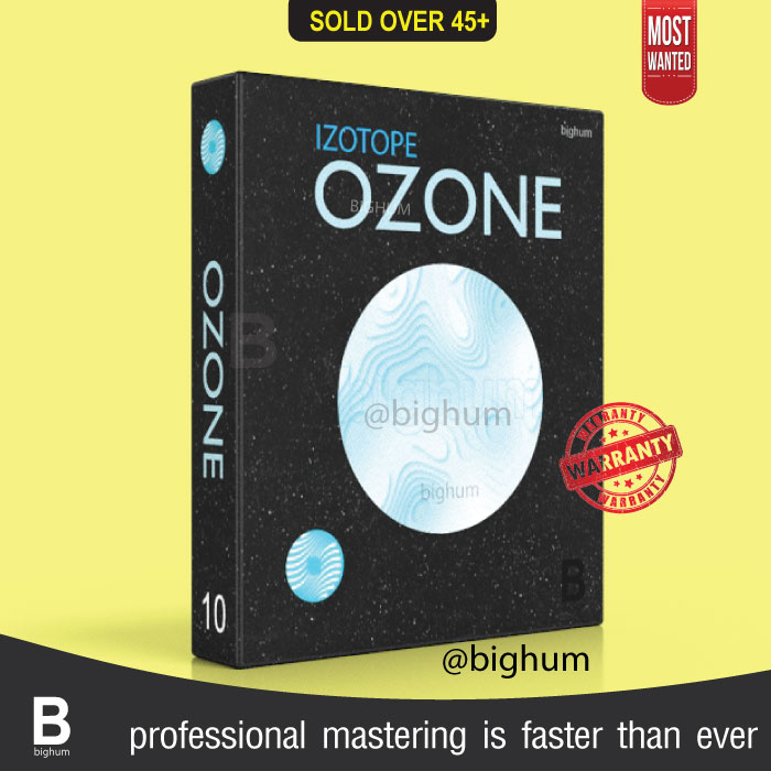ภาพหน้าปกสินค้าIZotope Ozone 10 Advanced VST PLUGIN Win/ Mac จากร้าน bighum บน Shopee