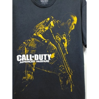 เสื้อยืด มือสอง ลายเกมส์ Call Of Duty อก 46 ยาว 31