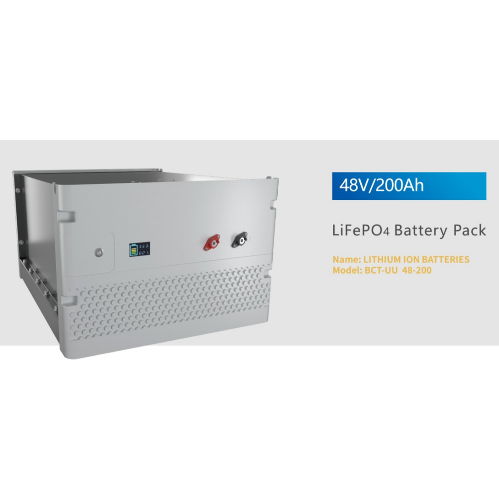 48V 200AH Battery LiFePo4 Lithium Iron Phosphate with built in BMS for ...