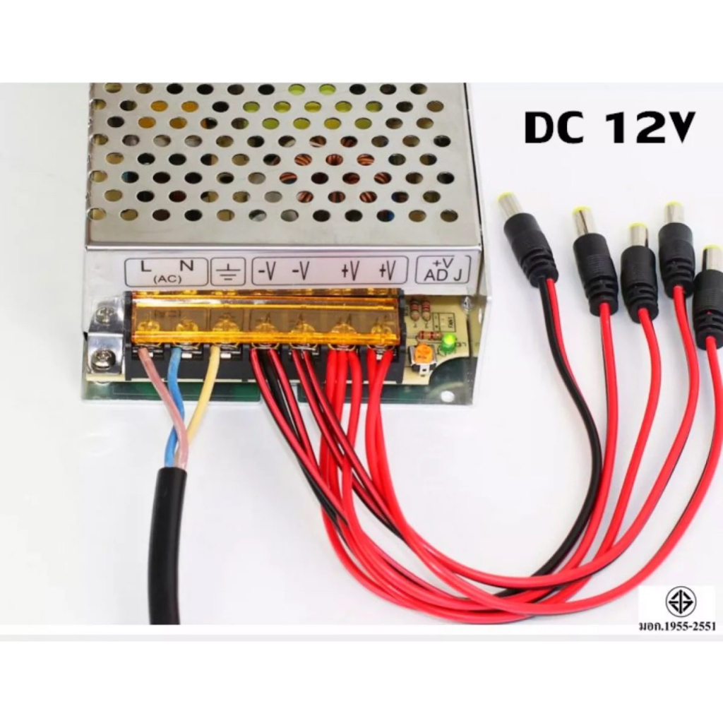 ภาพสินค้าสวิตชิ่ง Switching Power Supply สวิตชิ่งเพาเวอร์ซัพพลาย 12v 3A/36w,5A/60w,10A/120w,15A/180w,20A/240w,30A/360w จากร้าน joyoneshop บน Shopee ภาพที่ 3