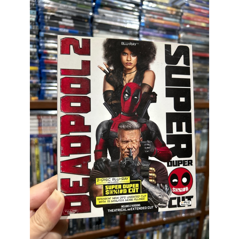 blu-ray-เรื่อง-deadpool-2-เสียงไทย-บรรยายไทย-รับซื้อ-blu-ray-cd-เพลง-แท้