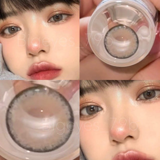 ✨ Gray ขนาดมินิ mini คอนแทคเลนส์สีเทา ☀️กรองแสง uv เลนส์แท้จดทะเบียนถูกต้อง ผ่านอย.ไทย ✔️