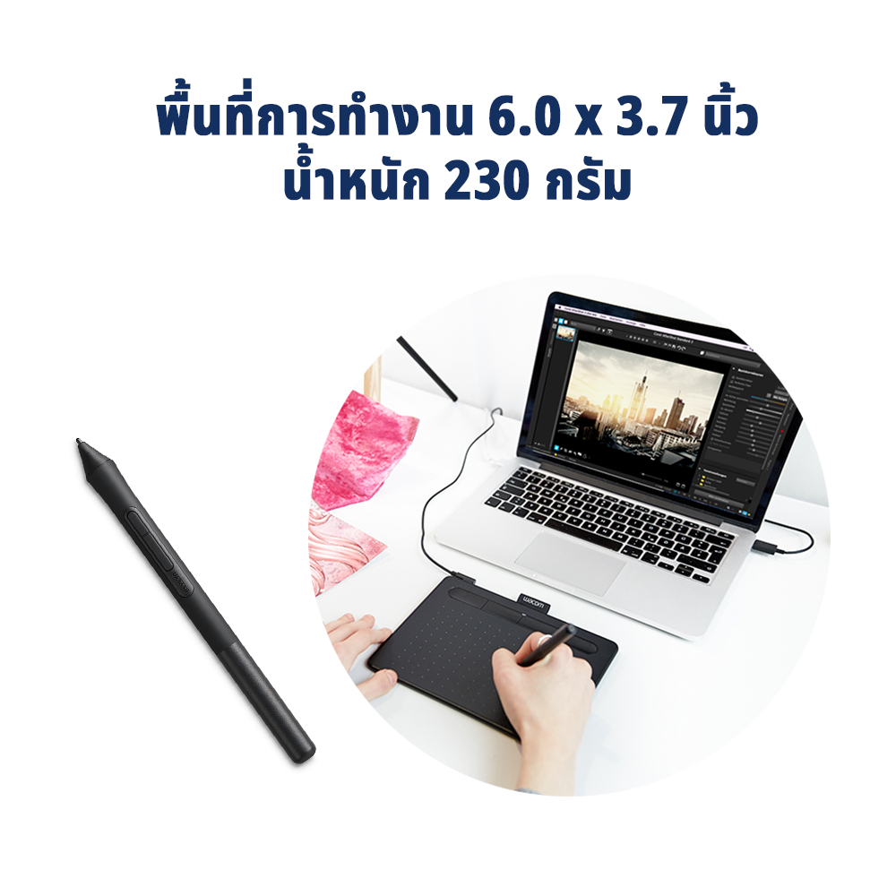 wacom-intuos-small-black-เมาส์ปากกา-วาดรูป