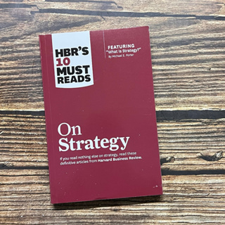 ENGLISH BOOK Hbrs 10 Must Reads on Strategy By Harvard