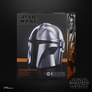 HASBRO® Star Wars Black Series The Mandalorian Electronic Helmet New MISB : หน้ากากแมนดาโลเรี่ยน แบรนด์ Hasbro ของแท้ 💯%