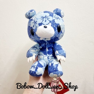 🇯🇵 ตุ๊กตาหมีโหดลายชบาสีฟ้า Gloomy Bear งานลิขสิทธิ์แท้จากญี่ปุ่น🇯🇵