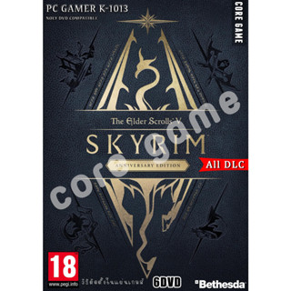 The Elder Scrolls V Skyrim  Anniversary Edition (All-dlc) แผ่นและแฟลชไดร์ฟ  เกมส์ คอมพิวเตอร์  Pc และ โน๊ตบุ๊ค