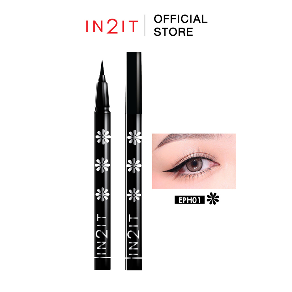 IN2IT Hair Brush Eyeliner Pen Waterproof อายไลน์เนอร์ [EPH] Shopee