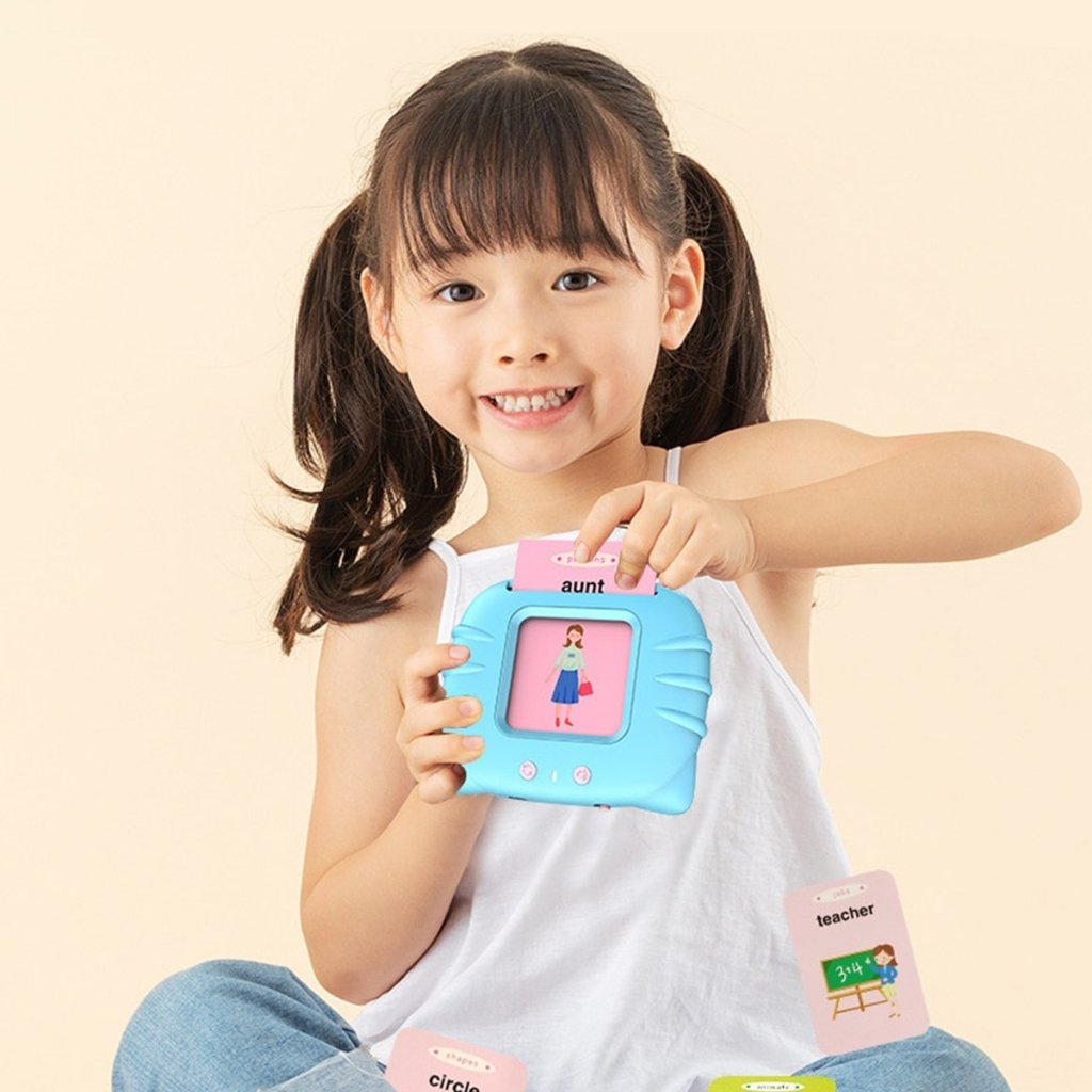 new-สินค้าใหม่พร้อมส่ง-การ์ดคำศัพท์-flash-card-พูดได้-ภาษาอังกฤษ-ใส่การ์ดแล้วอ่านได้-ของเล่นเด็ก-ของเล่นเสริมพัฒนาการ