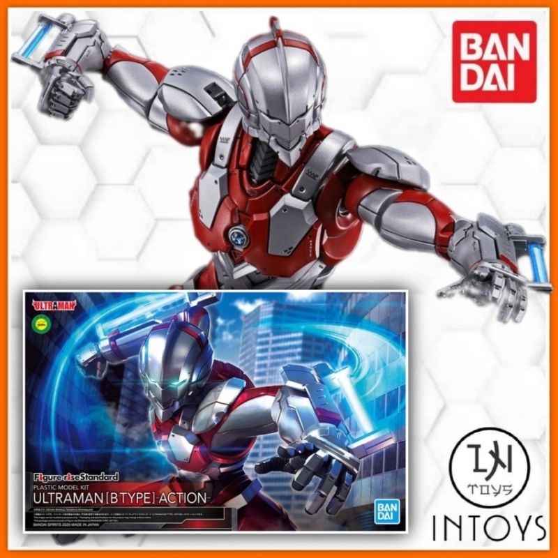 BANDAI - 1/12 FIGURE-RISE STANDARD ULTRAMAN [B TYPE] -ACTION- ( Plastic ...