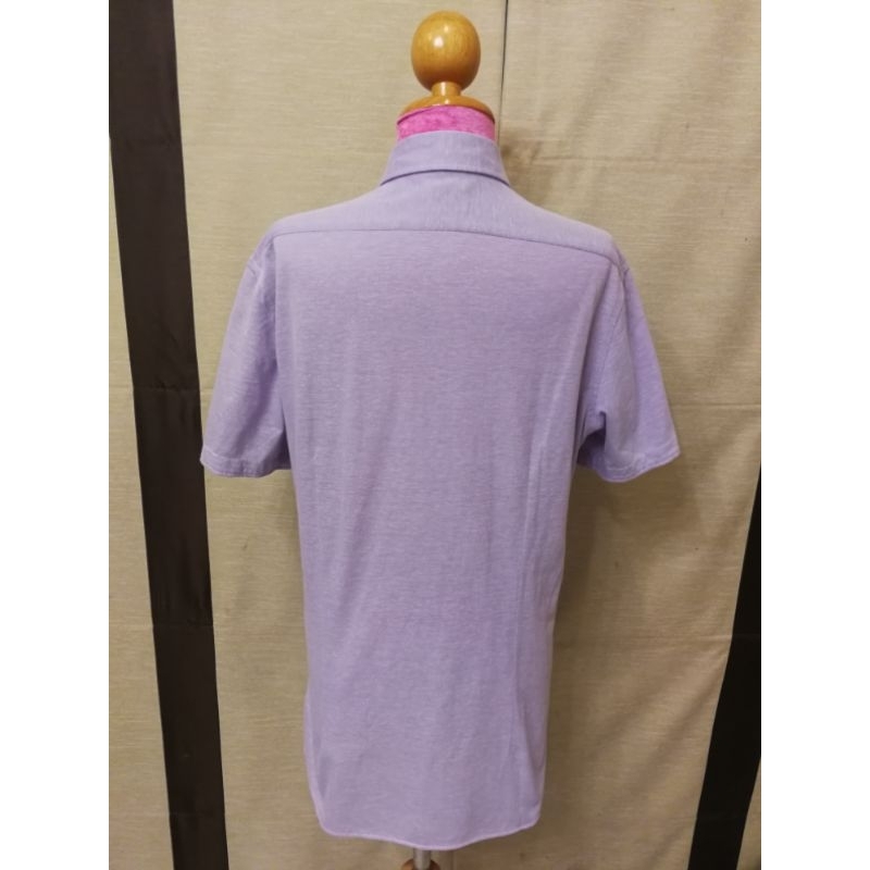 lanvin-brand-2nd-hand-เสื้อเชิ้ตแขนสั้น-64-cotton-36-polyester-size-50-made-in-china-แท้มือสองกระสอบนำเข้า