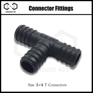 ชุดท่อ ตัวต่อ ระบบรดน้ำอัตโนมัติ Connector fittings 3/4