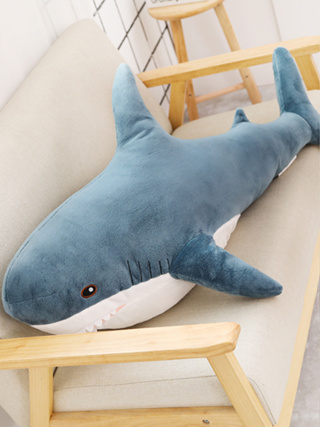 🔥พร้อมส่ง🔥ตุ๊กตาฉลาม Shark doll ขนาด50-100cm🦈