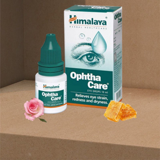 Himalaya Ophtha Care น้ำตาเทียมของหิมาลายา 10 ml. ถนอมดวงตาให้อยู่กับเราไปนานๆ สำหรับผู้ใช้สายตาเยอะ