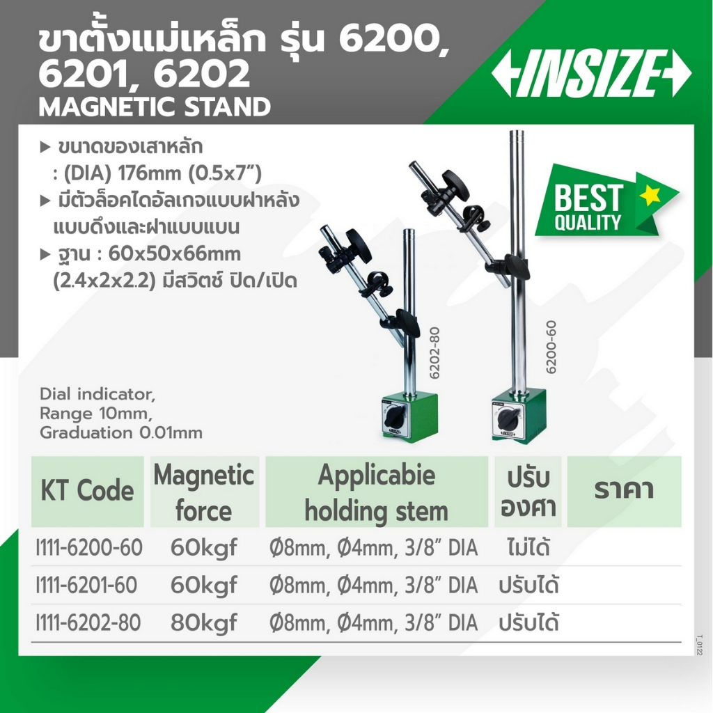 ขาตั้งแม่เหล็ก-อินไซส์-insize-รุ่น-6200-60