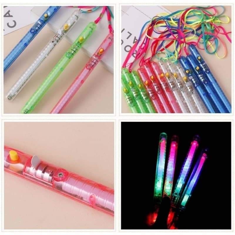 แท่งไฟled-แท่งไฟเรืองแสงกระพริบ-มีสายคล้องคอ-led-glow-sticks-ขายดี