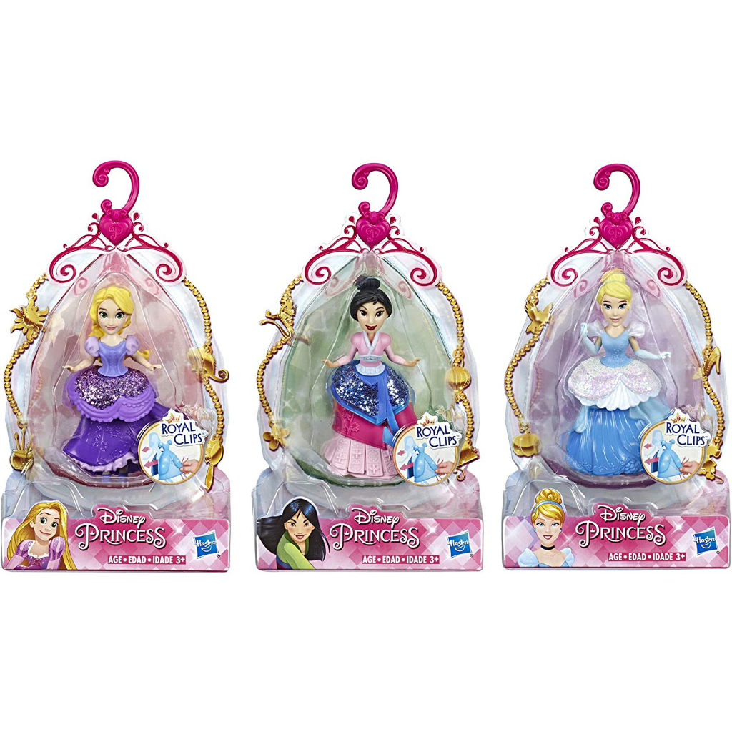 disney-princess-royal-clips-small-doll-เฉพาะตัว-cinderella