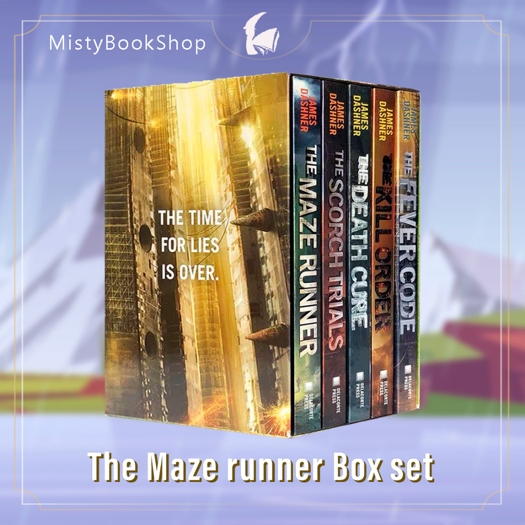 [พรีออเดอร์ 915วัน] The Maze Runner Box Set Series Complete / James Dashner / หนังสือภาษาอังกฤษ